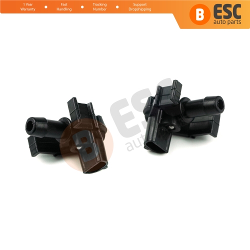 2 Pieces Windscreen Washer Jet Nozzle Left Right Set 51759137 For Fiat Punto Grande Evo Abarth 199 2005-2018