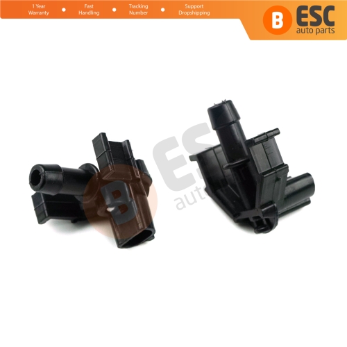 2 Pieces Windscreen Washer Jet Nozzle Left Right Set 51759137 For Fiat Punto Grande Evo Abarth 199 2005-2018