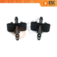 2 Pieces Windscreen Washer Jet Nozzle Left Right Set 1353227080 For Fiat Fiorino 225 Doblo 263 Qubo Combo Nemo Bipper Tepee