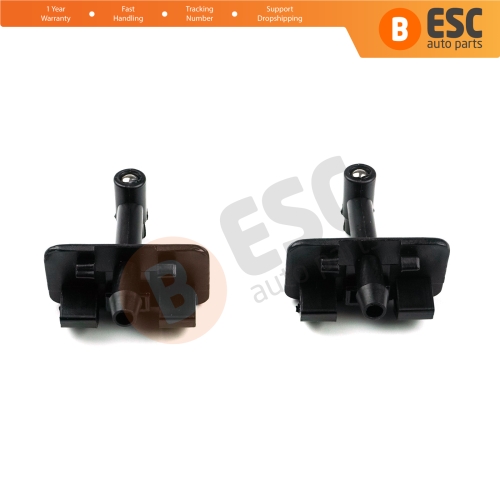 2 Pieces Windscreen Washer Jet Nozzle Left Right Set 1353227080 For Fiat Fiorino 225 Doblo 263 Qubo Combo Nemo Bipper Tepee