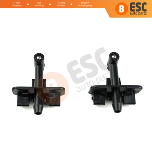 2 Pieces Windscreen Washer Jet Nozzle Left Right Set 1353227080 For Fiat Fiorino 225 Doblo 263 Qubo Combo Nemo Bipper Tepee