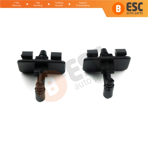 2 Pieces Windscreen Washer Jet Nozzle Left Right Set 1353227080 For Fiat Fiorino 225 Doblo 263 Qubo Combo Nemo Bipper Tepee