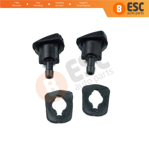 2 Pieces Windscreen Washer Jet Nozzle 853810291 For Toyota Corolla Camry Tacoma Echo