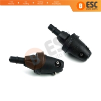 2 Pieces Rear Tailgate Windscreen Washer Jet Nozzle 46818055 For Fiat Doblo 119 263 2000-2021