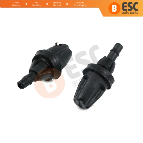 2 Pieces Rear Tailgate Windscreen Washer Jet Nozzle 46818055 For Fiat Doblo 119 263 2000-2021