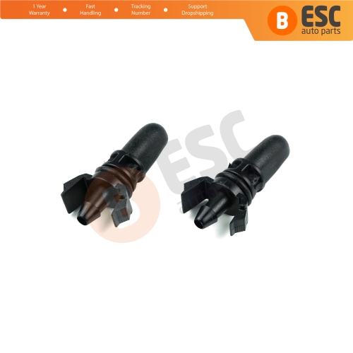 2 Pieces Rear Tailgate Windscreen Washer Jet Nozzle 8200107563 For Renault Megane 2 Clio 3 Scenic Twingo Captur Sandero Lodgy Dokker