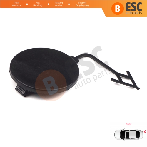 Rear Bumper Tow Hook Eye Cover Cap 4G5807441 for Audi A6 Avant S6 Quattro 2012-2014 A6L 2012 2015