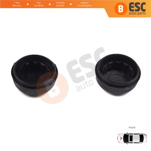 2 Pieces Front Windscreen Wiper Arm Nut Cap Bolt Cover 5N0955205 for VW Audi Skoda Seat