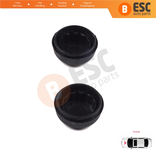 2 Pieces Front Windscreen Wiper Arm Nut Cap Bolt Cover 5N0955205 for VW Audi Skoda Seat