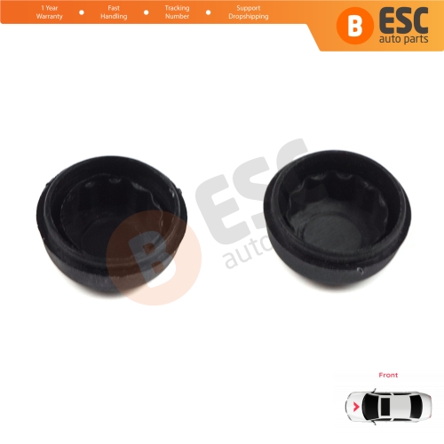 2 Pieces Front Windscreen Wiper Arm Nut Cap Bolt Cover 5N0955205 for VW Audi Skoda Seat