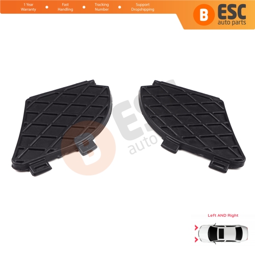 Front Bumper Lower Grille Cover Left Right A2108850253 153 for Mercedes E W210 E320 E430 E55 AMG 1999-2003