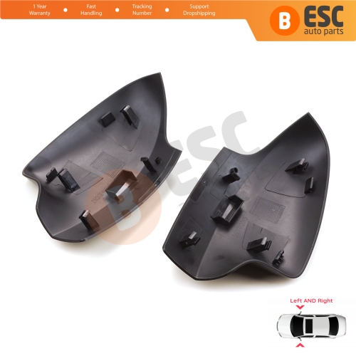 Side Wing Mirror Scull Cap Cover Left Right 963737459R 963741273R for Renault Symbol 3