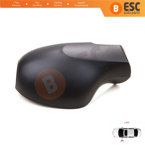 Side Wing Mirror Scull Cap Cover Left 8200634550 for Renault Symbol 2 Thalia Twingo 2