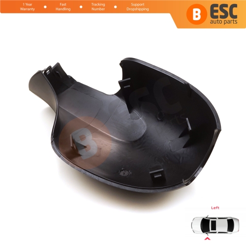 Side Wing Mirror Scull Cap Cover Left 8200634550 for Renault Symbol 2 Thalia Twingo 2