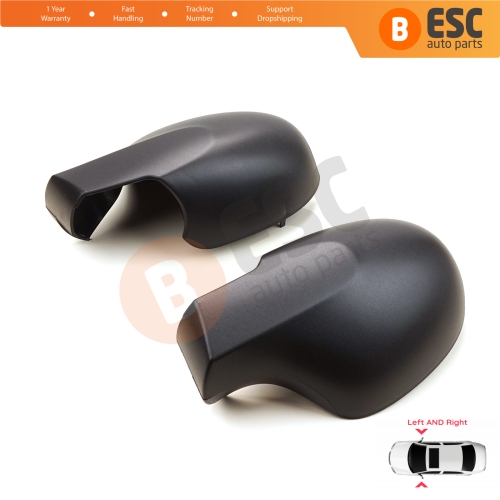 Side Wing Mirror Scull Cap Cover Left Right 8200634550 8200634548 for Renault Symbol 2 Thalia Twingo 2