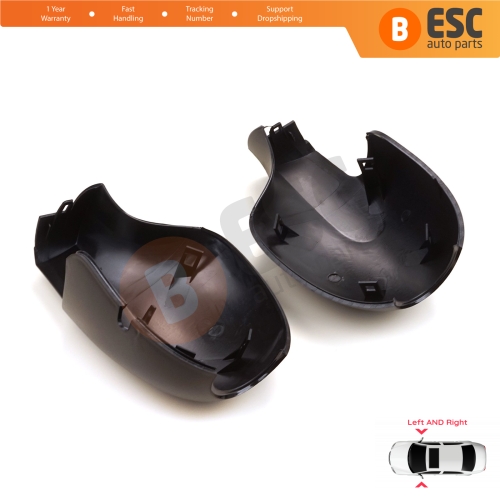 Side Wing Mirror Scull Cap Cover Left Right 8200634550 8200634548 for Renault Symbol 2 Thalia Twingo 2