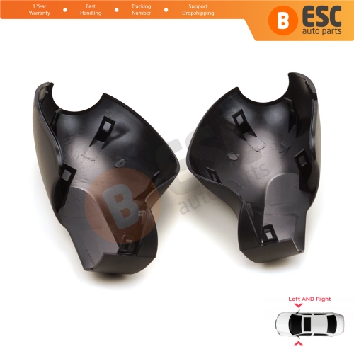 Side Wing Mirror Scull Cap Cover Left Right 8200634550 8200634548 for Renault Symbol 2 Thalia Twingo 2