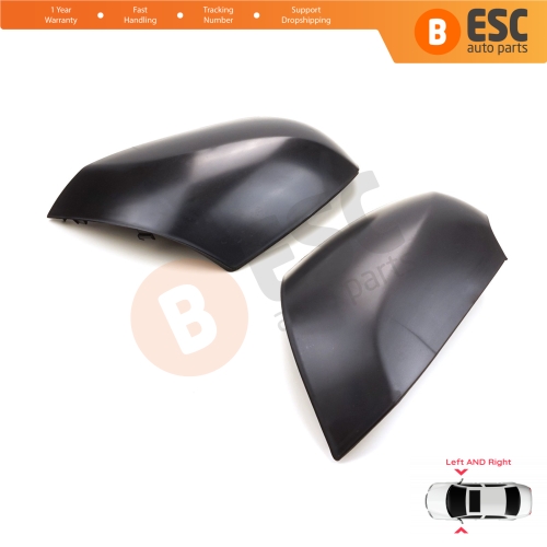 Side Wing Mirror Scull Cap Cover Left Right 963730063L 963740063R for Renault Fluence Megane MK3 5-Door