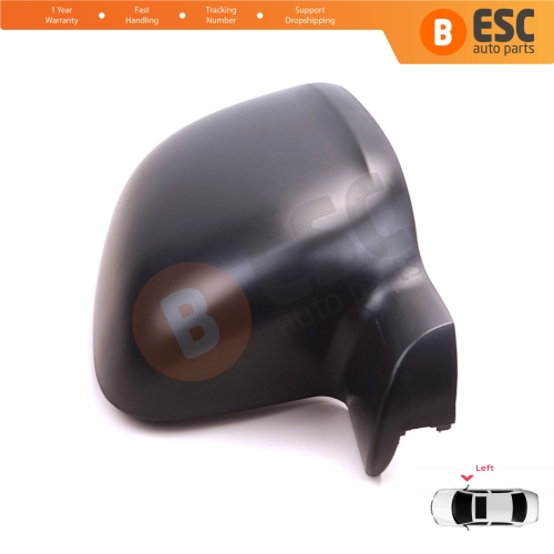 Side Wing Mirror Scull Cap Cover Left 963735075R for Renault Kangoo Citan W415 W420 Townstar NV250 