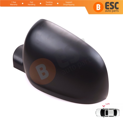 Side Wing Mirror Scull Cap Cover Left 963735075R for Renault Kangoo Citan W415 W420 Townstar NV250 