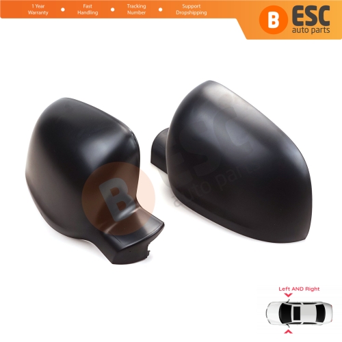 Side Wing Mirror Scull Cap Cover Left Right 963735075R 963029296R for Renault Kangoo Citan W415 W420 Townstar NV250