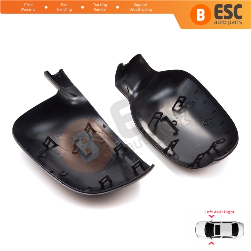 Side Wing Mirror Scull Cap Cover Left Right 963735075R 963029296R for Renault Kangoo Citan W415 W420 Townstar NV250