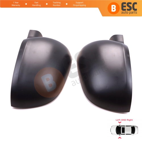 Side Wing Mirror Scull Cap Cover Left Right 963735075R 963029296R for Renault Kangoo Citan W415 W420 Townstar NV250