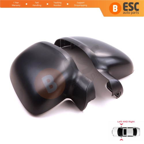 Side Wing Mirror Scull Cap Cover Left Right 963735075R 963029296R for Renault Kangoo Citan W415 W420 Townstar NV250