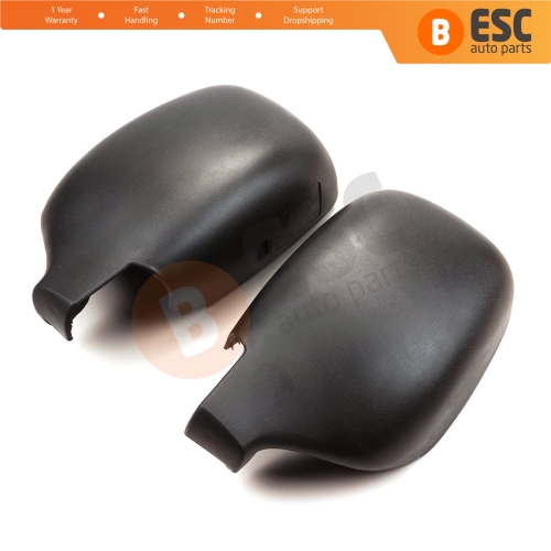 Side Wing Mirror Scull Cap Cover Left Right 8200245171 8200245172 for Renault Kangoo Nissan Kubistar 1997-2008 Peugeot 405