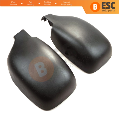 Side Wing Mirror Scull Cap Cover Left Right 8200245171 8200245172 for Renault Kangoo Nissan Kubistar 1997-2008 Peugeot 405