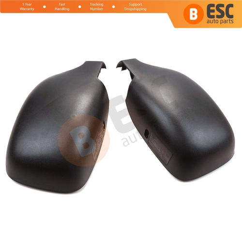 Side Wing Mirror Scull Cap Cover Left Right 8200245171 8200245172 for Renault Kangoo Nissan Kubistar 1997-2008 Peugeot 405