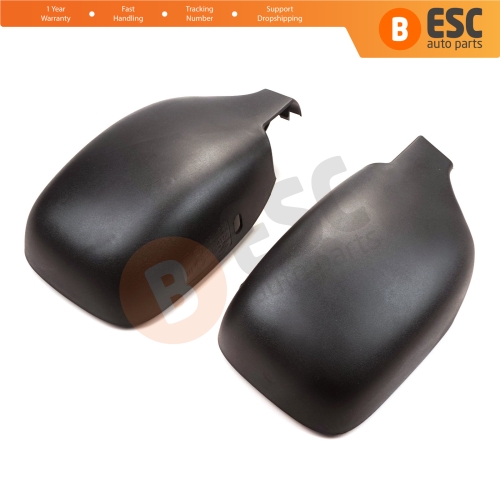 Side Wing Mirror Scull Cap Cover Left Right 8200245171 8200245172 for Renault Kangoo Nissan Kubistar 1997-2008 Peugeot 405