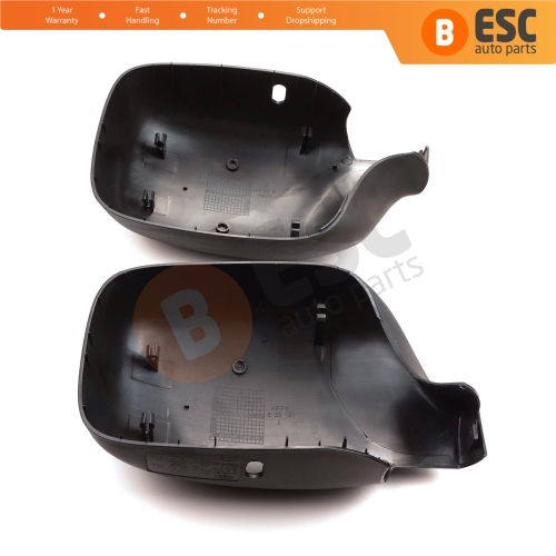 Side Wing Mirror Scull Cap Cover Left Right 8200245171 8200245172 for Renault Kangoo Nissan Kubistar 1997-2008 Peugeot 405