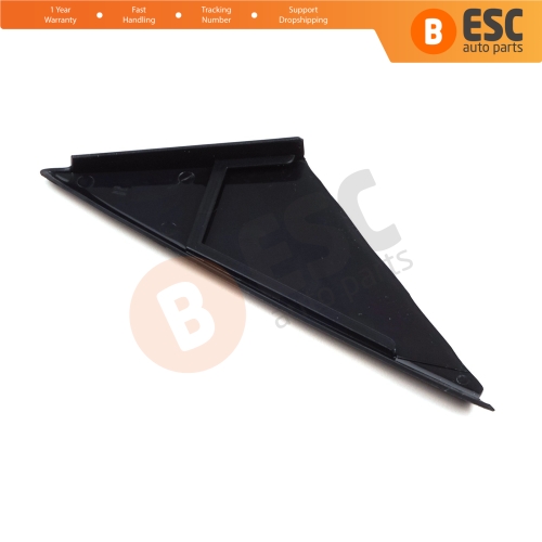 Right Side Wing Mirror Front Outer Corner Triangle Molding Cover 90545856 for Vauxhall Opel Vectra B 1995-2002