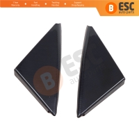 Front Door Outer Corner Triangle Molding Cover Set 90545855 90545856 for Vauxhall Opel Vectra B 1995-2002