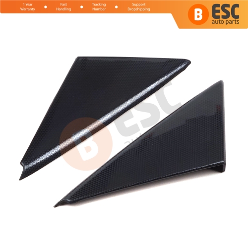 Front Door Outer Corner Triangle Molding Cover Set 90545855 90545856 for Vauxhall Opel Vectra B 1995-2002