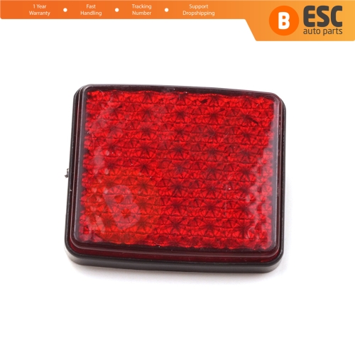 1 Piece Rear Bumper Reflex Reflector 1348401080 for Fiat Doblo Ducato Peugeot Boxer Citroen Jumper Relay 