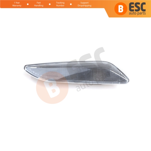 LEFT  Side Flasher Indicator Repeater Lamp Signal White for Fiat Egea Tipo 356 Alfa 147 156 Lancia Delta Ypsilon 3 60686517