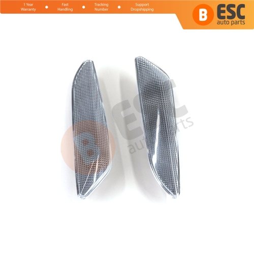 Side Flasher Indicator Repeater Lamp Signal Set White for Fiat Egea Tipo 356 Alfa 147 156 Lancia Delta Ypsilon 3 60686516 60686517