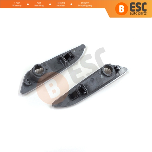 Side Flasher Indicator Repeater Lamp Signal Set White for Fiat Egea Tipo 356 Alfa 147 156 Lancia Delta Ypsilon 3 60686516 60686517