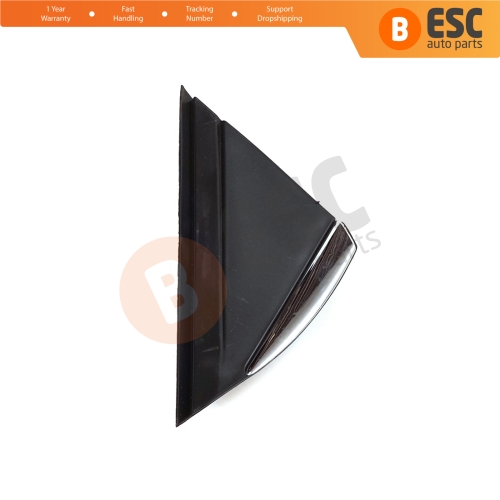 LEFT Side View Mirror Triangle Fender Corner Trim Cover for Renault Megane MK4 2016-On 638758950R