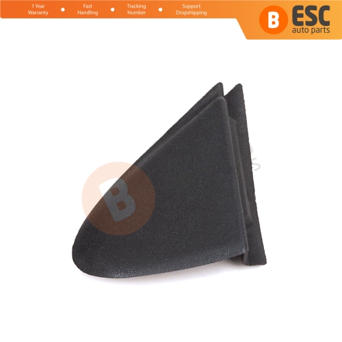 LEFT Side View Mirror Triangle Fender Corner Trim Cover for Renault Megane MK3 Fluence 638750012R