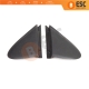 Side View Mirror Triangle Fender Corner Trim Cover Set for Renault Megane MK3 Fluence 638750012R 638740012R