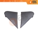 Side View Mirror Triangle Fender Corner Trim Cover Set for Renault Dacia Dokker Lodgy 638756739R 638743083R