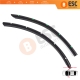 Front Door Inner Fender Arch Seal Set for VW Transporter T5 T6 T6.1 Caravelle Multivan 7H0837565 7H0837566