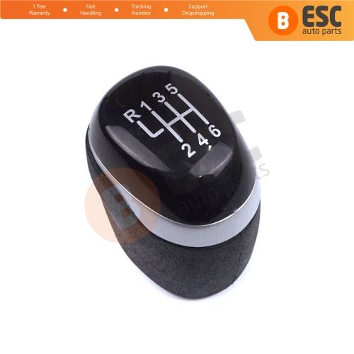 Manual Gear 6 Speed Shift Stick Knob Head for Renault Megane MK4 BFB Kadjar Talisman 328654845R