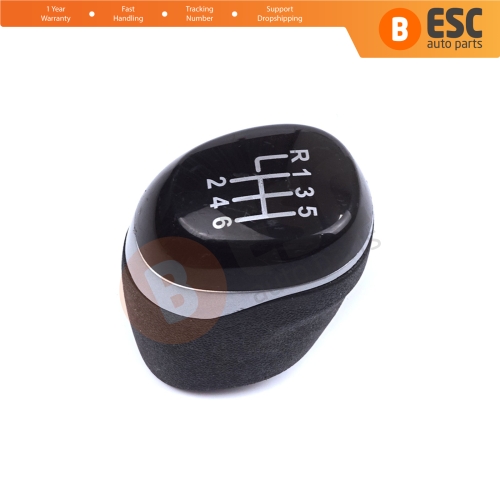 Manual Gear 6 Speed Shift Stick Knob Head for Renault Megane MK4 BFB Kadjar Talisman 328654845R