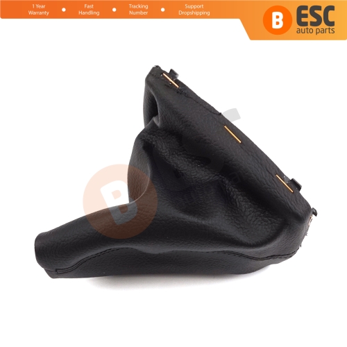 Black Manual Gear Shift Stick Boot Gaiter Cover for Ford Focus Trend MK2 2008-2011 1524512 