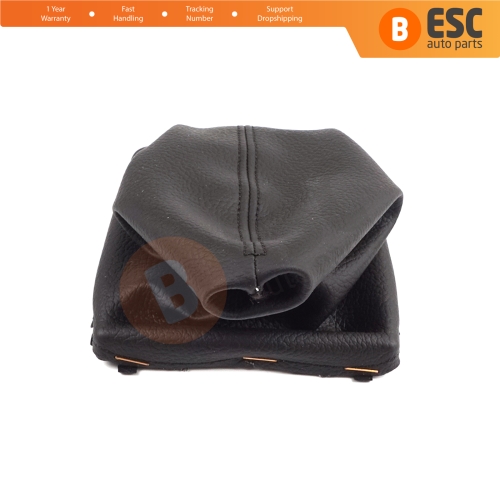 Black Manual Gear Shift Stick Boot Gaiter Cover for Ford Focus Trend MK2 2008-2011 1524512 