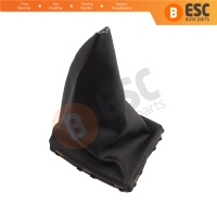 Black Manual Gear Shift Stick Boot Gaiter Cover for Ford Focus MK2 Titanium 2008-2011 1548262